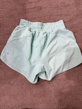 lululemon athletica Light Mint Athletic Shorts size 6